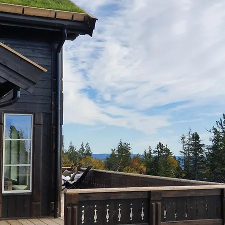 Beautiful Cabin At Lifjell Perfectly Located For Hiking And Skiing With Sauna Bo (Telemark) Exterior photo